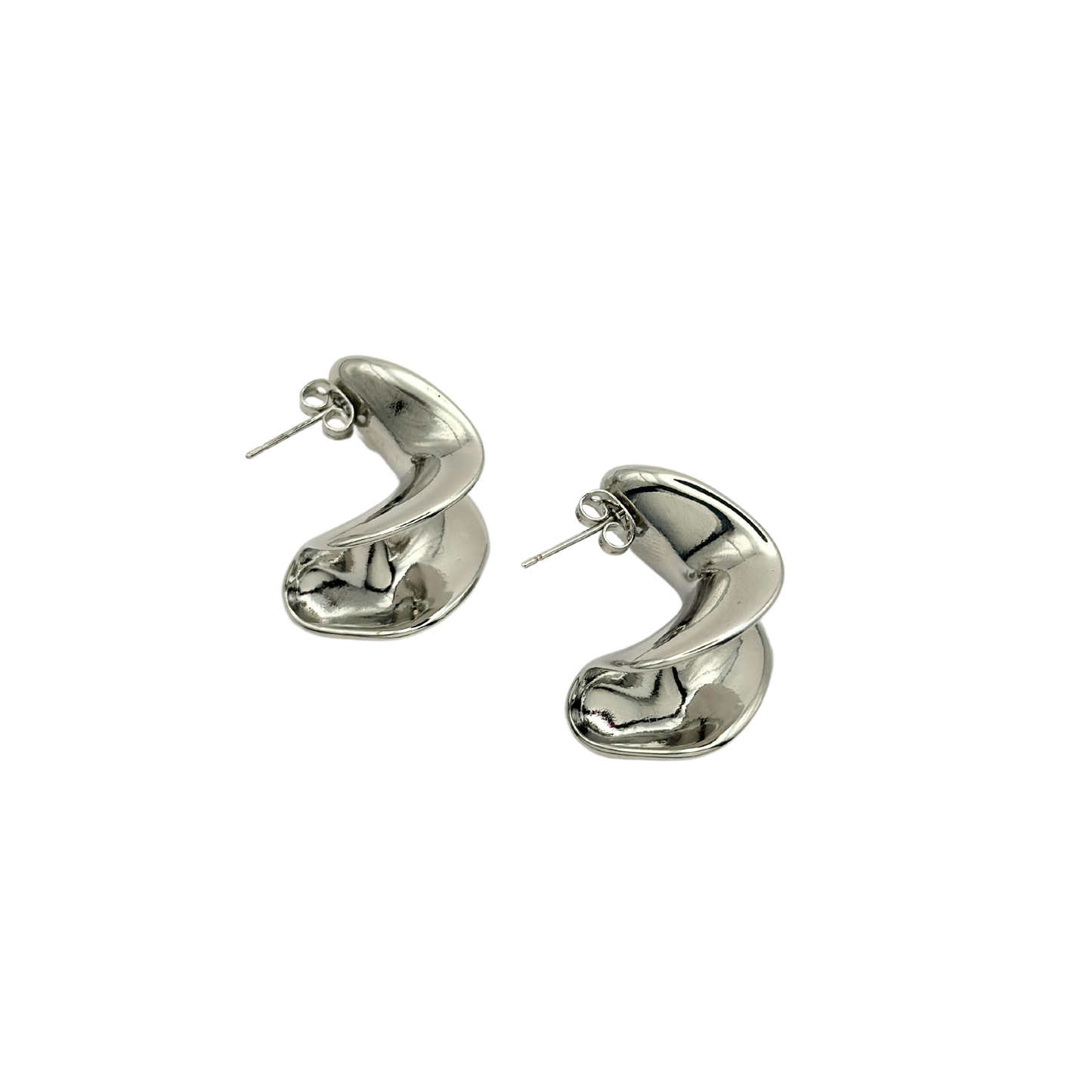 ALGE SILVER EARRINGS