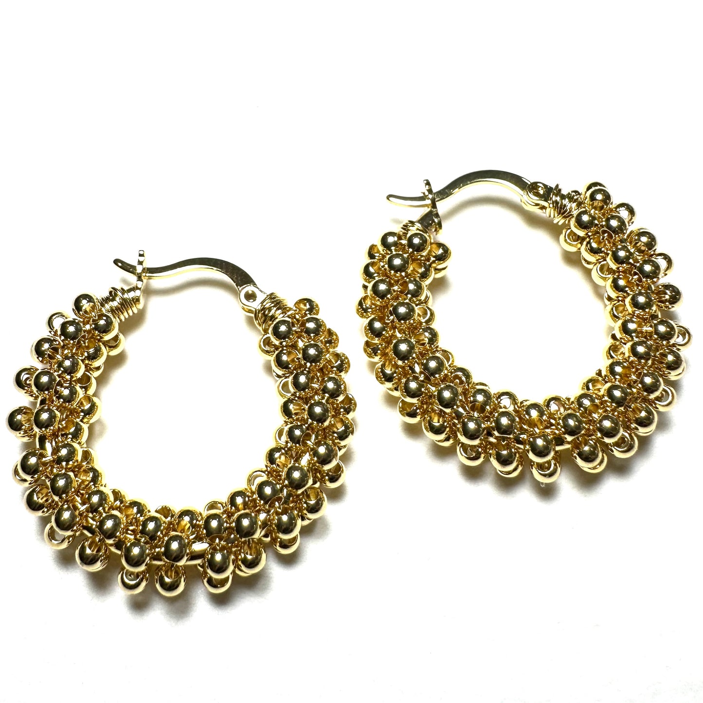 GOLDEN BALLERINA HOOPS