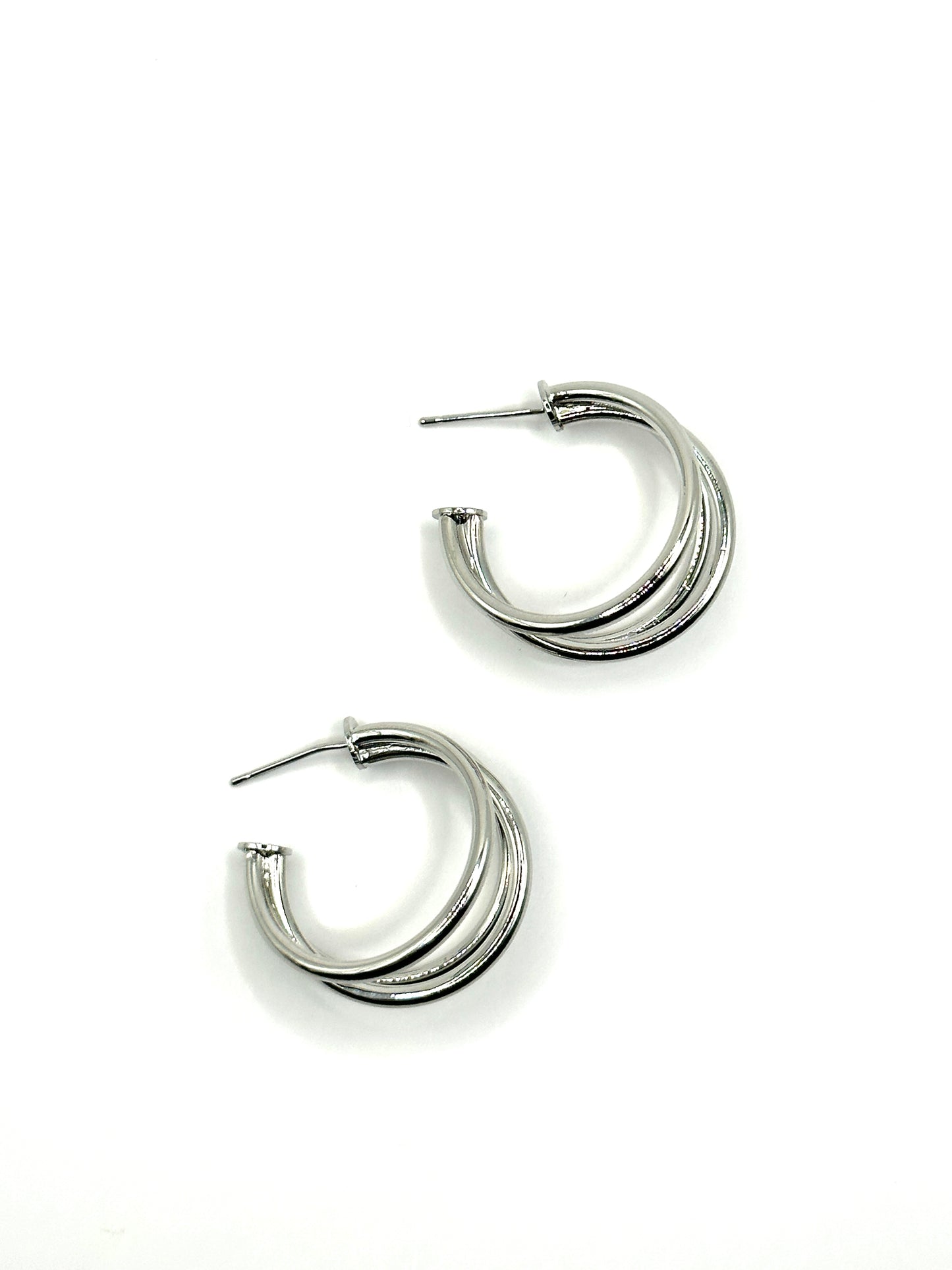 HERA SILVER HOOPS