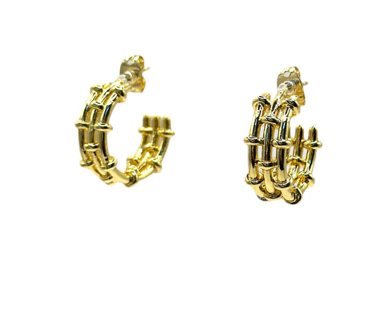 ALLEGRA GOLDEN HOOPS